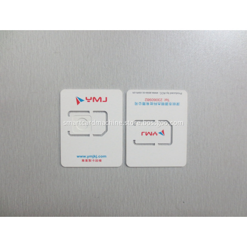 3 Stations SIM Quarter Card Punching Machine